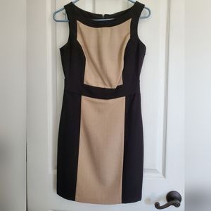 BCX | Size 3 | Black and Tan work shift dress